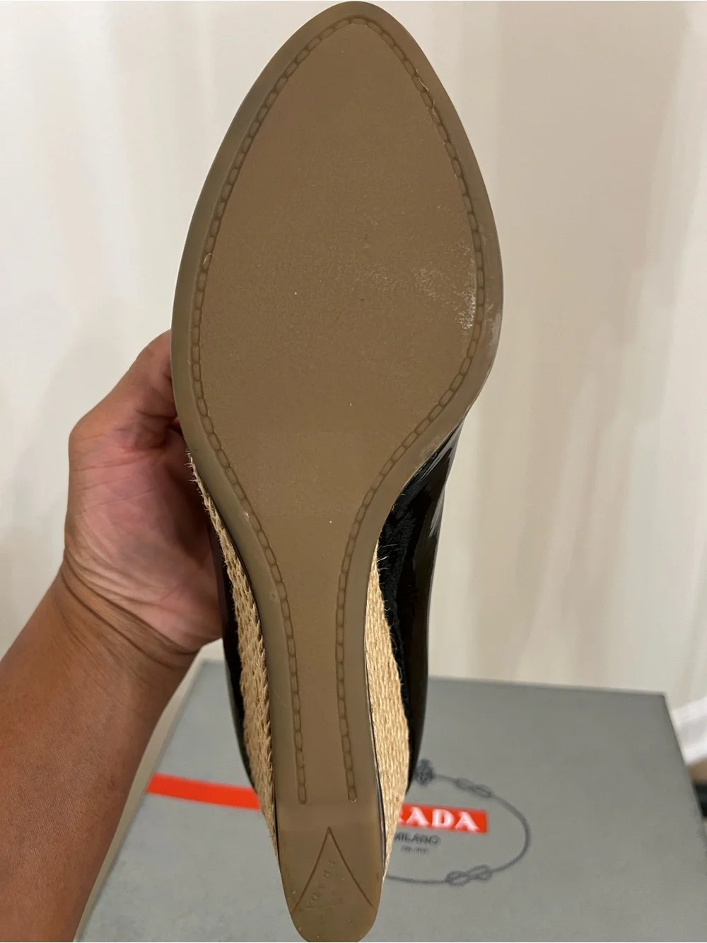Prada sleek black